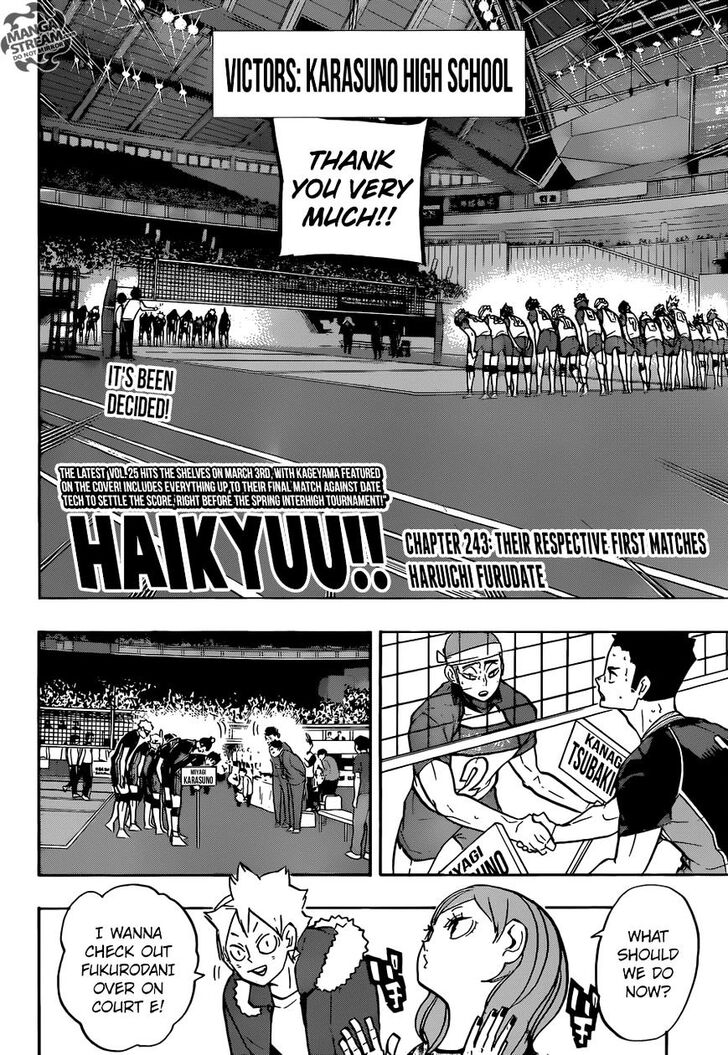 Read Haikyuu!! Manga Online