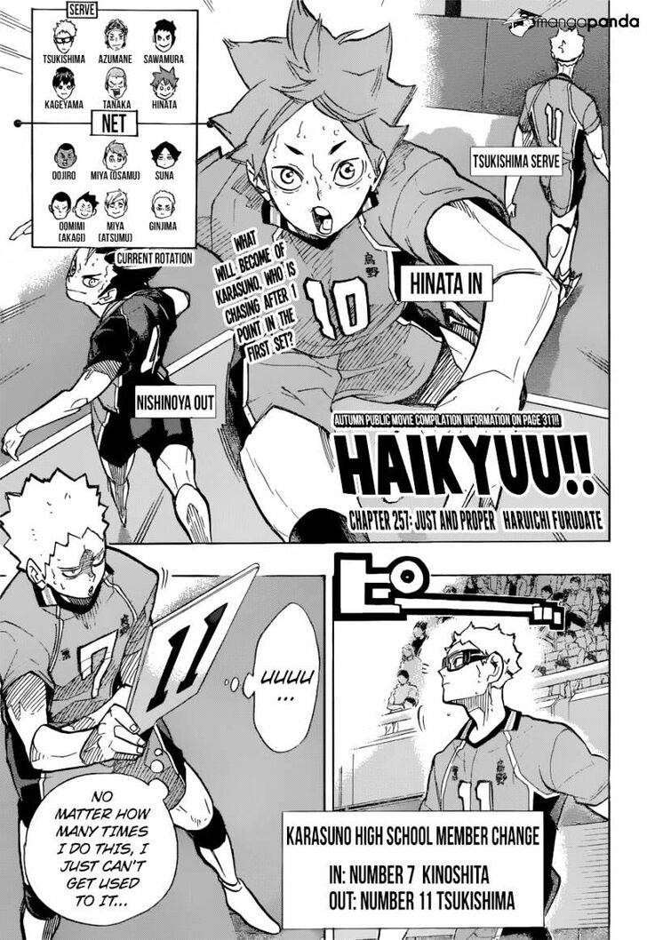 Read Haikyuu!! Manga Online
