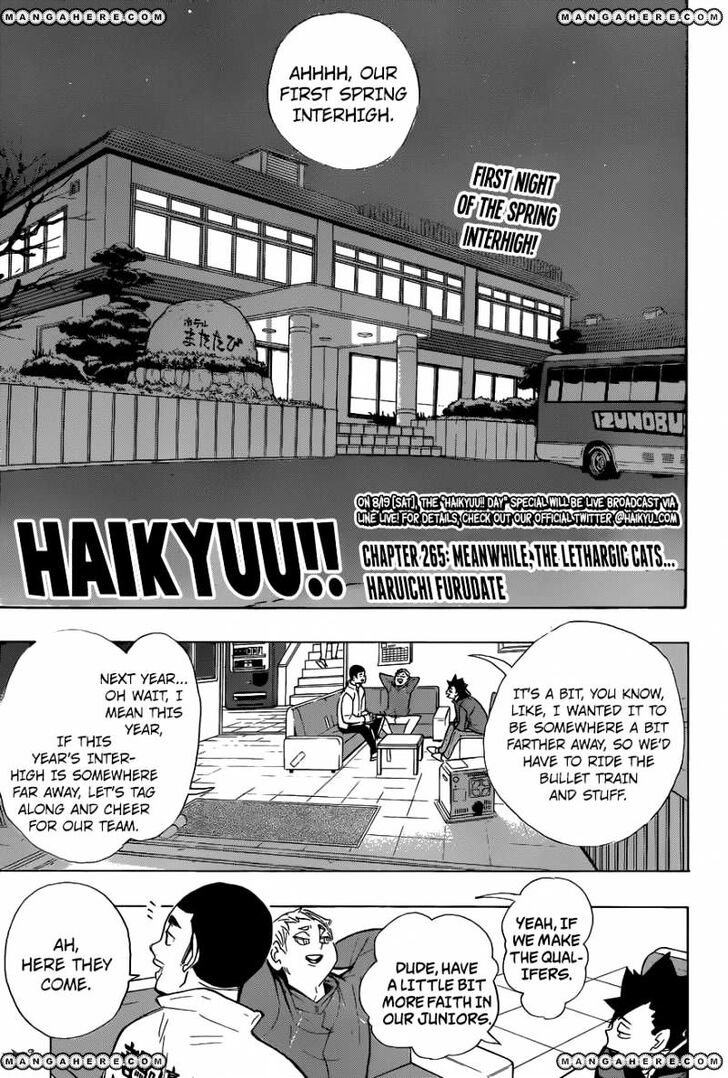Read Haikyuu!! Manga Online