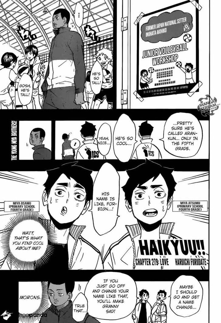 Read Haikyuu!! Manga Online