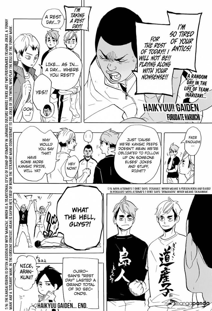 Read Haikyuu!! Manga Online