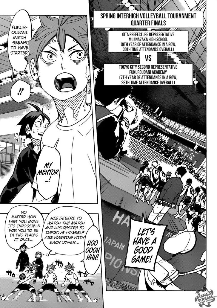 Read Haikyuu!! Manga Online