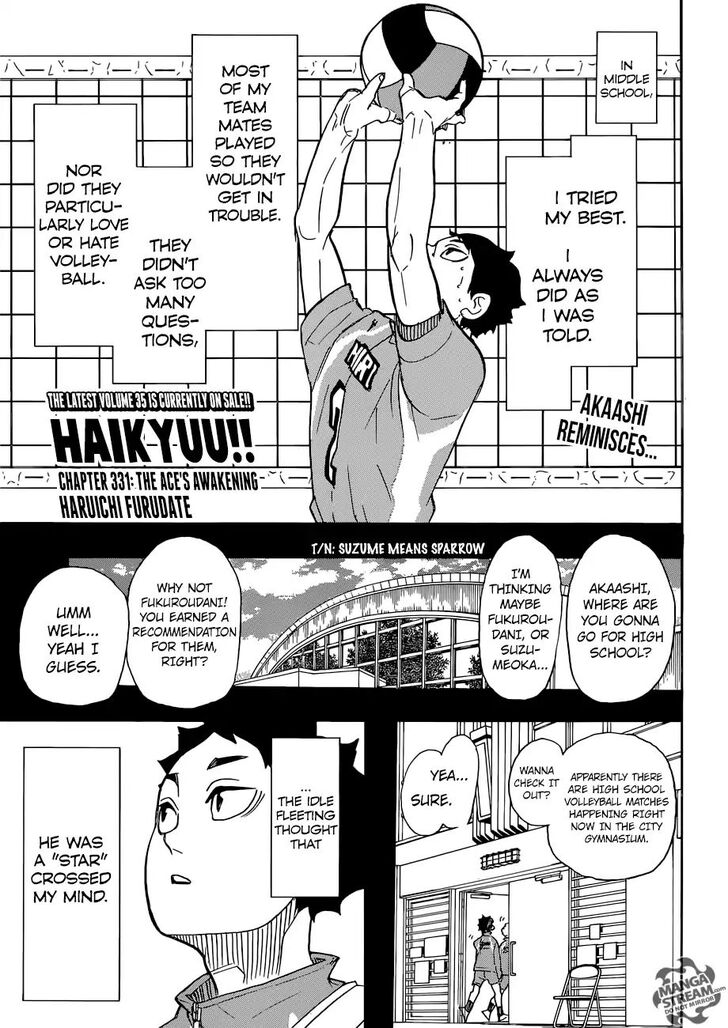 Read Haikyuu!! Manga Online