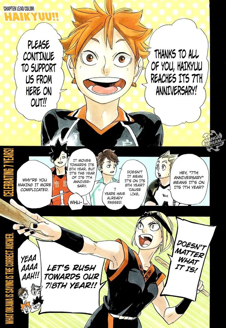 Read Haikyuu!! Manga Online