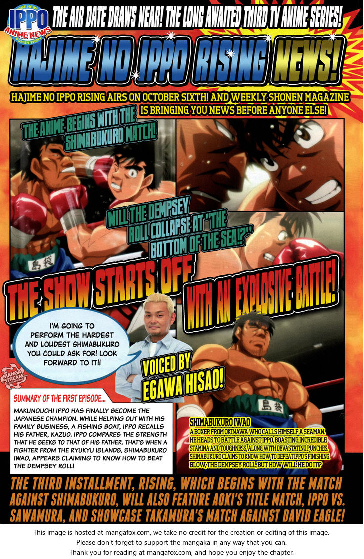 Read Hajime no Ippo Manga Online