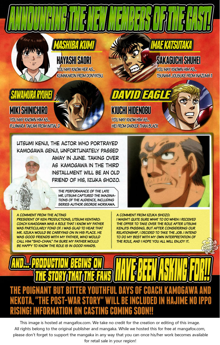 Read Hajime no Ippo Manga Online