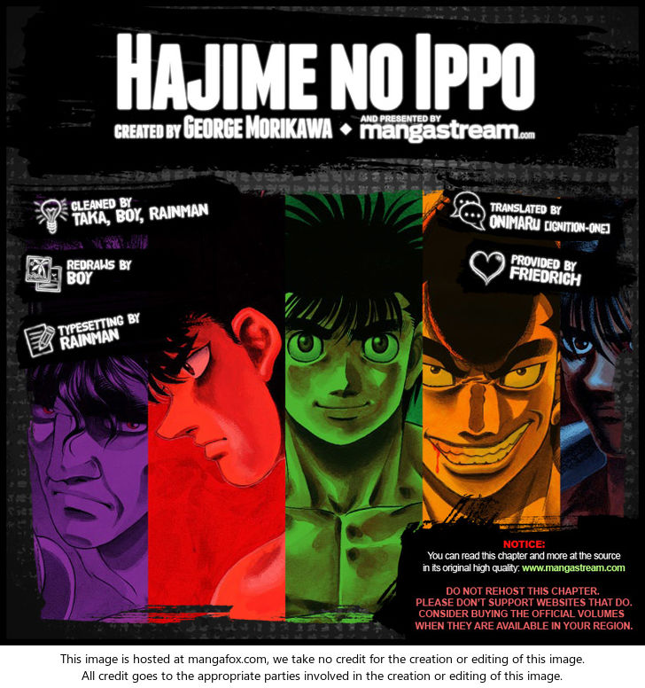 Read Hajime no Ippo Manga Online