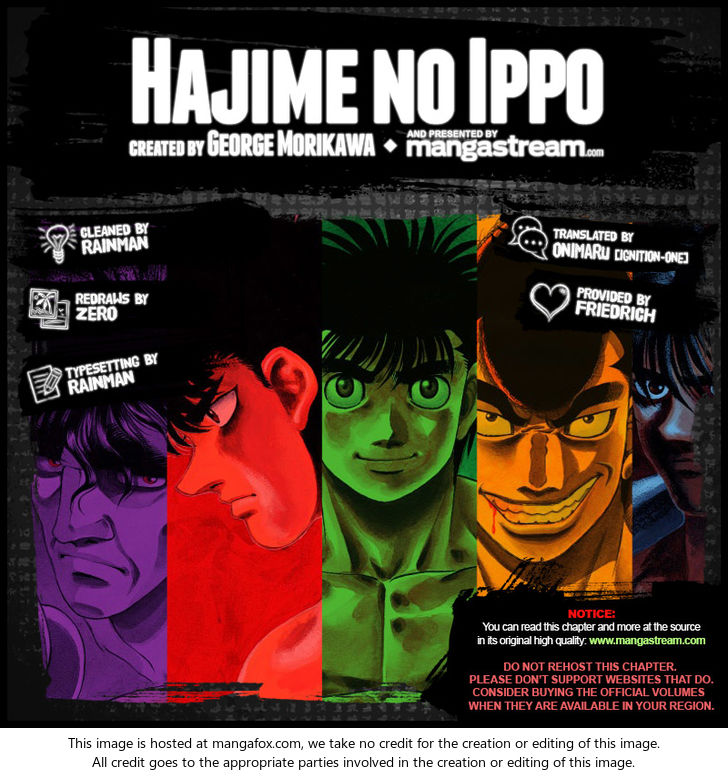 Read Hajime no Ippo Manga Online