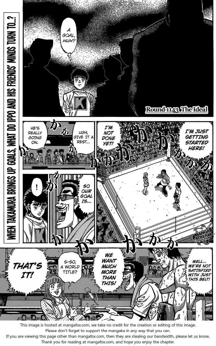 Read Hajime no Ippo Manga Online