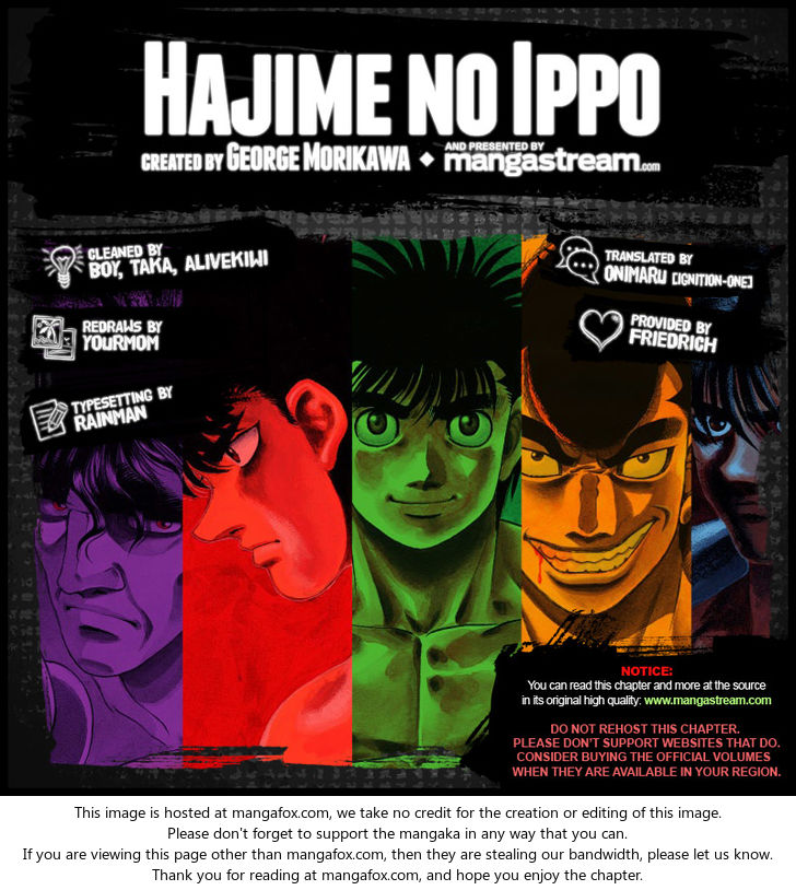 Read Hajime no Ippo Manga Online