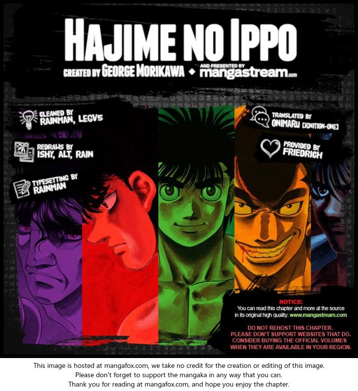 Read Hajime no Ippo Manga Online