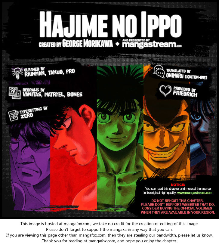 Read Hajime no Ippo Manga Online