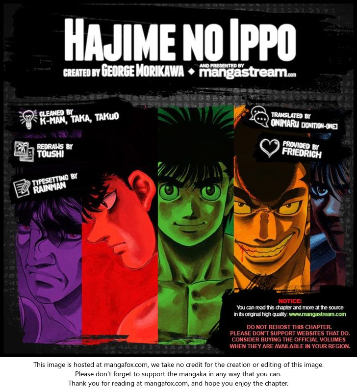 Read Hajime no Ippo Manga Online