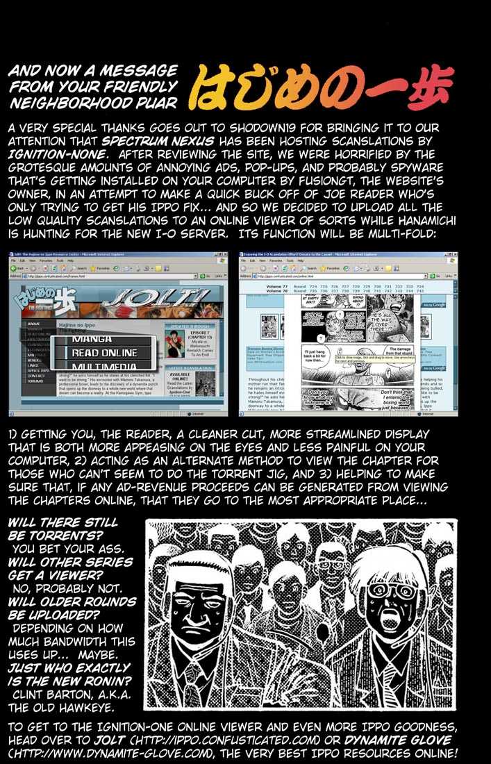 Read Hajime no Ippo Manga Online