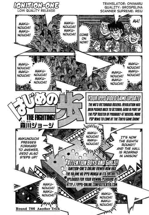 Read Hajime no Ippo Manga Online
