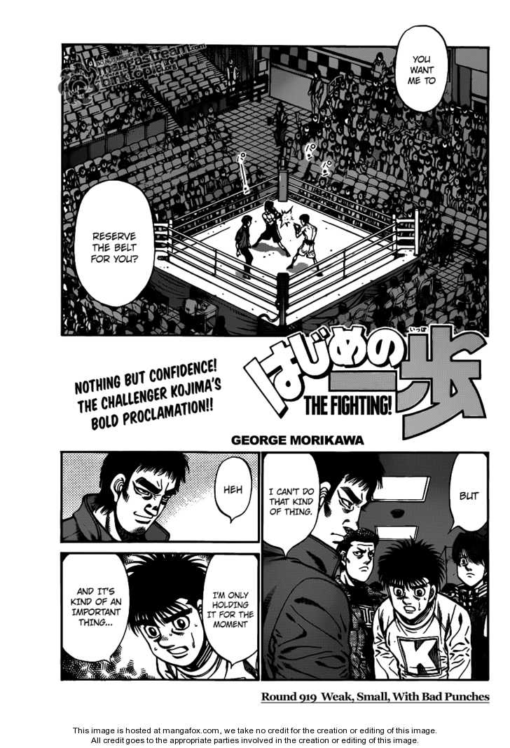 Read Hajime no Ippo Manga Online
