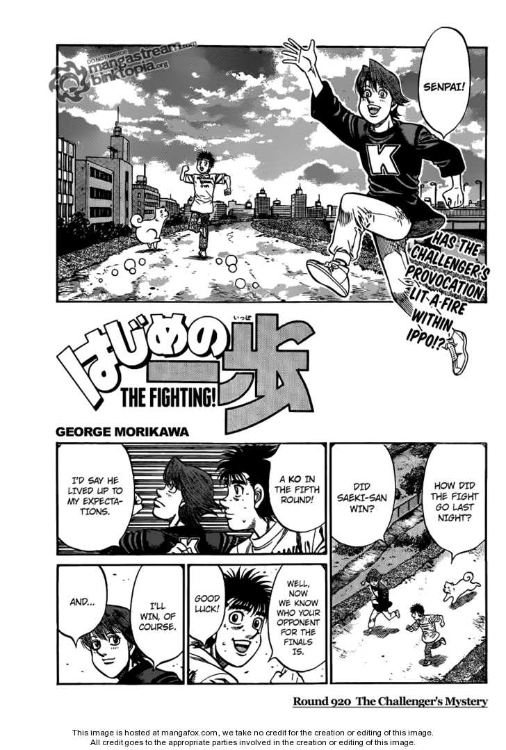 Read Hajime no Ippo Manga Online