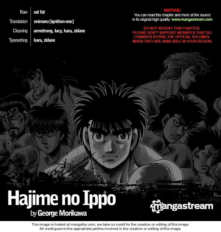 Read Hajime no Ippo Manga Online