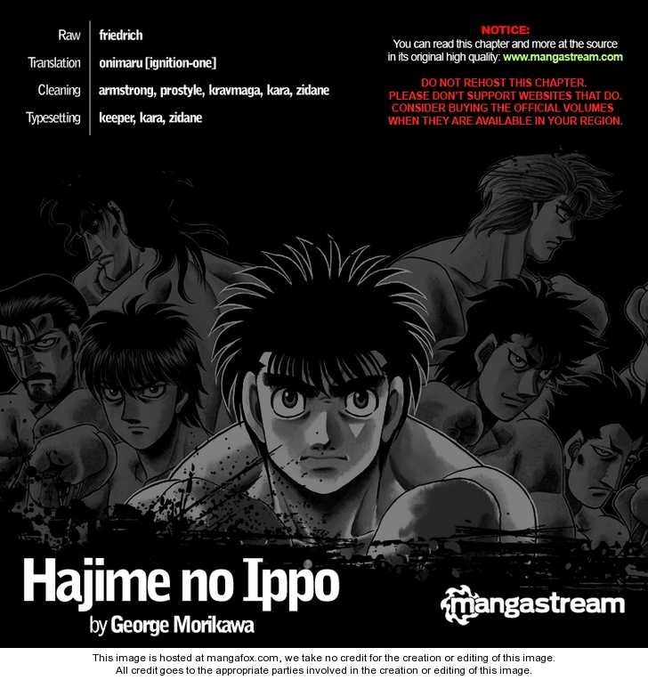 Read Hajime no Ippo Manga Online