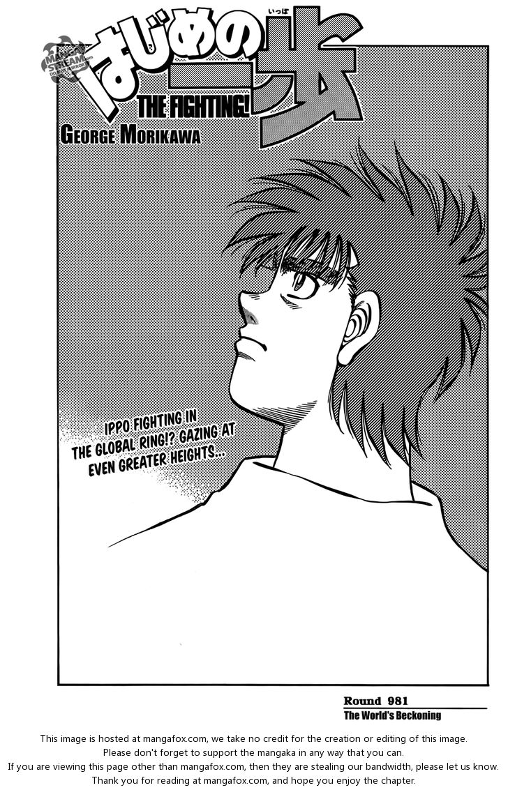 Read Hajime no Ippo Manga Online