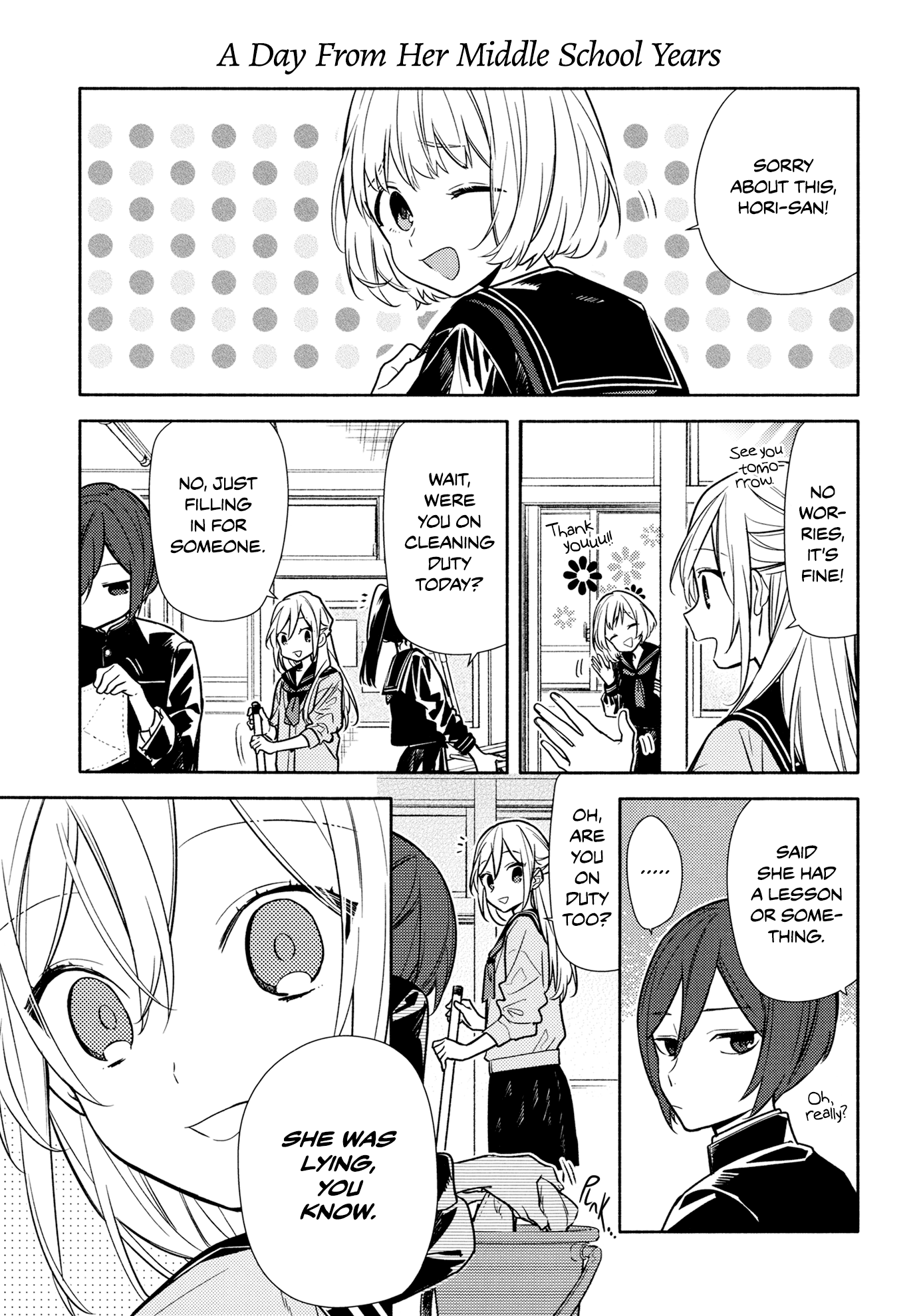 Read Horimiya Manga Online