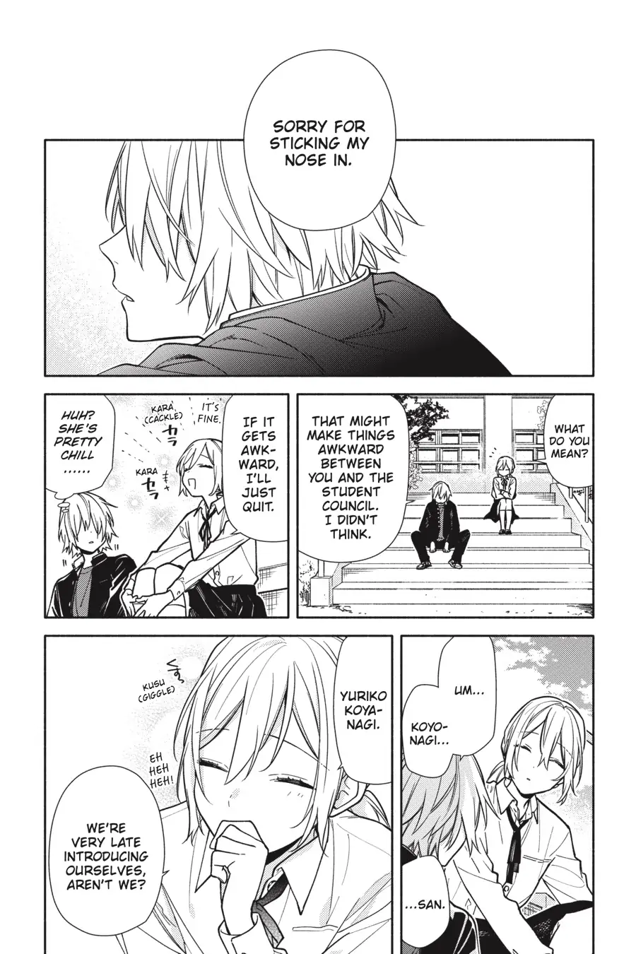 Read Horimiya Manga Online