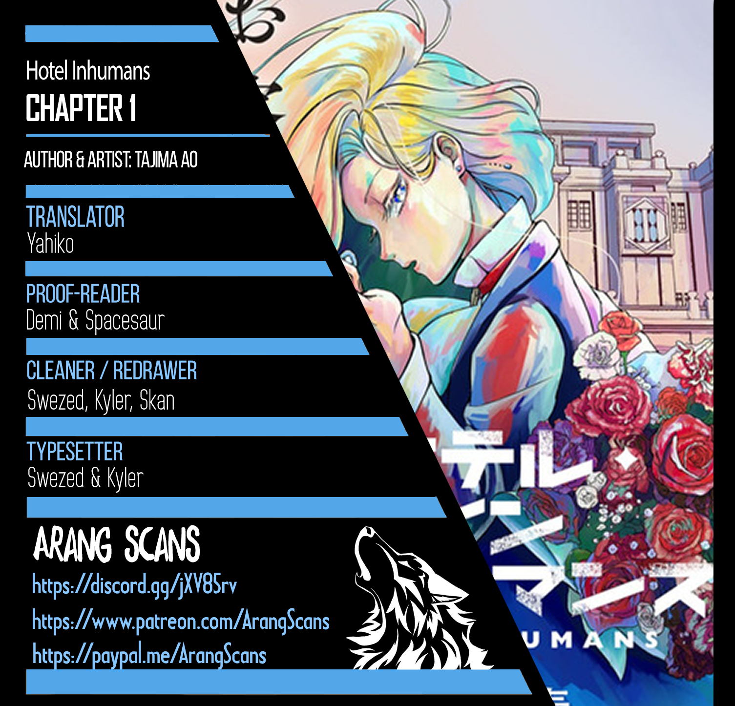 Read Hotel Inhumans Manga Online