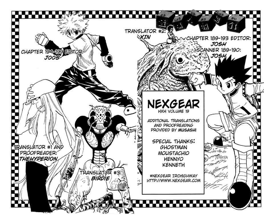 Read Hunter X Hunter Manga Online