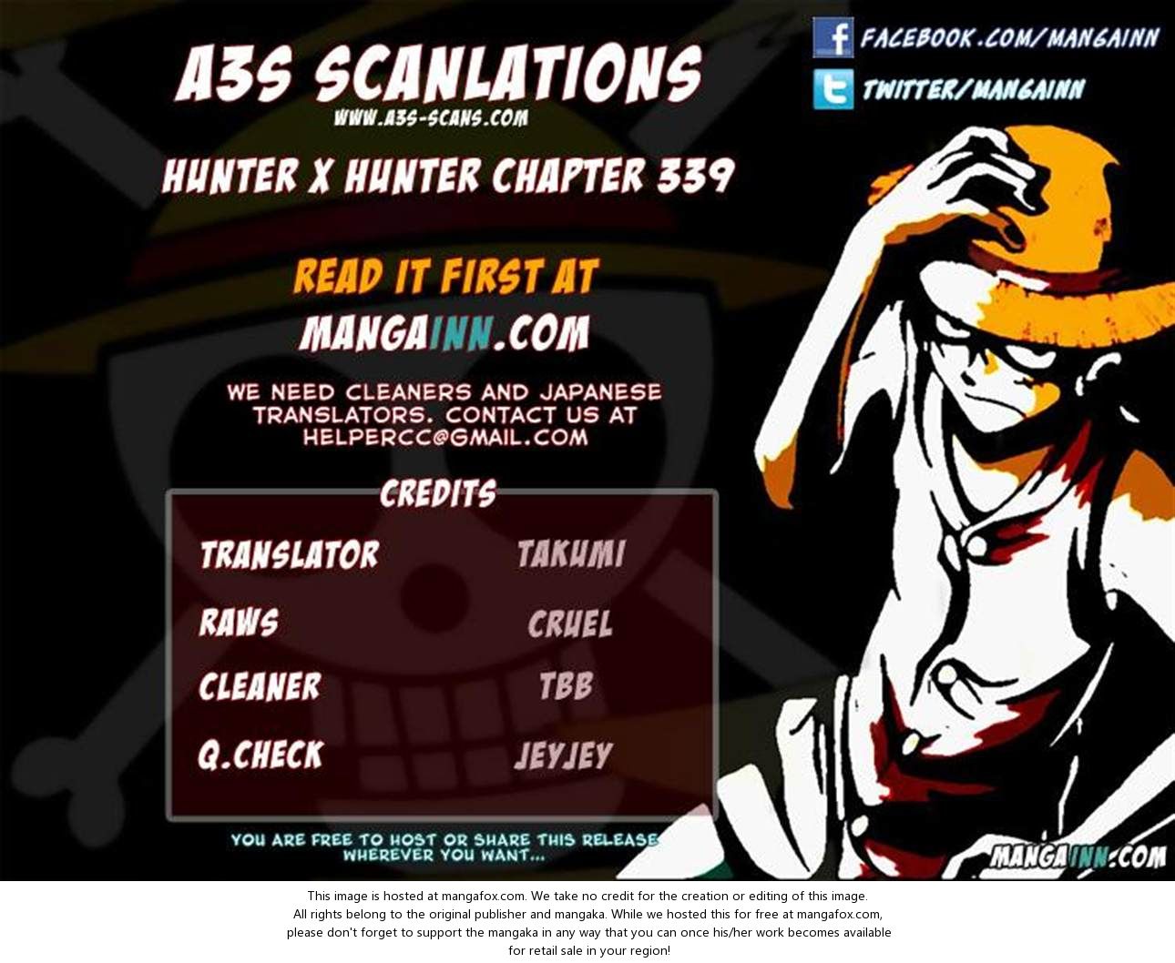 Read Hunter X Hunter Manga Online