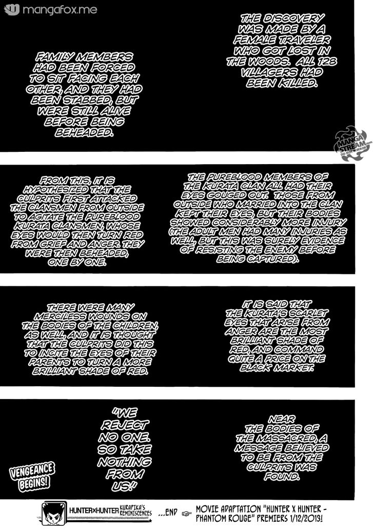 Read Hunter X Hunter Manga Online
