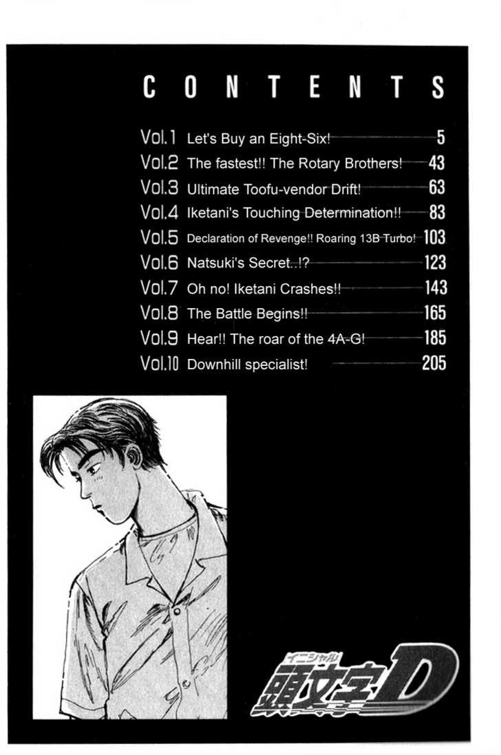 Read Initial D Manga Online