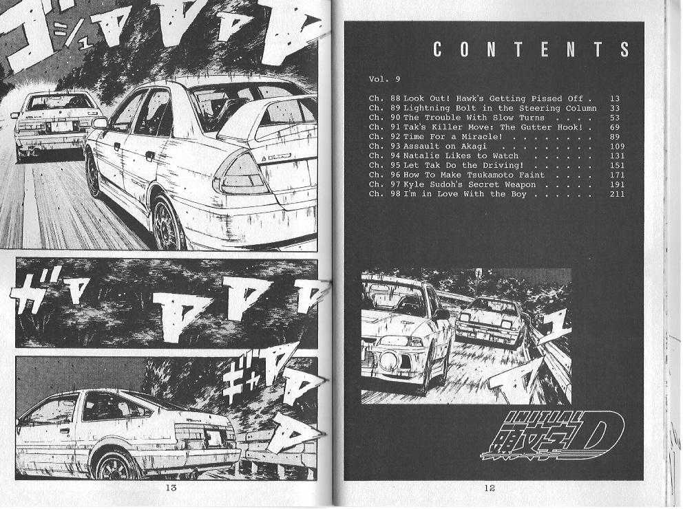 Read Initial D Manga Online