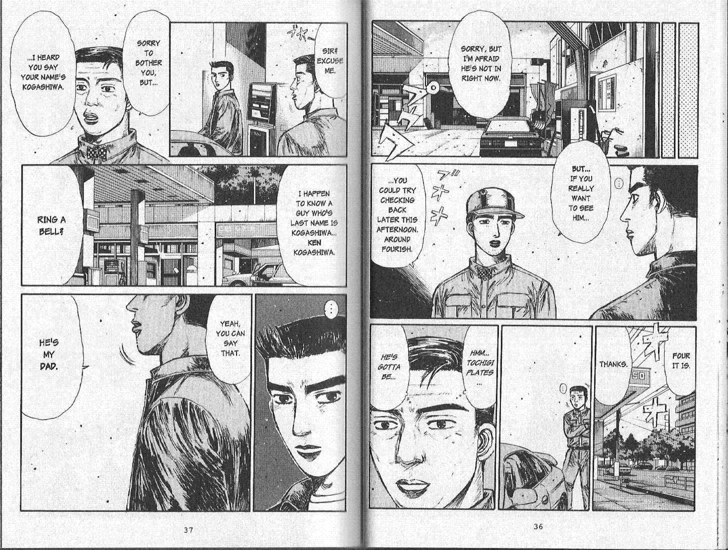 Read Initial D Manga Online