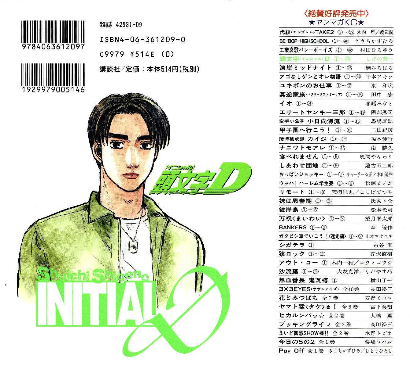 Read Initial D Manga Online
