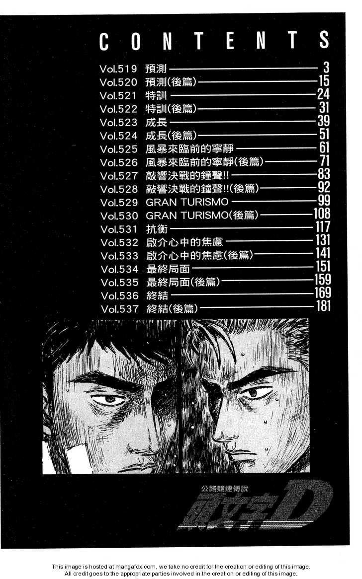 Read Initial D Manga Online