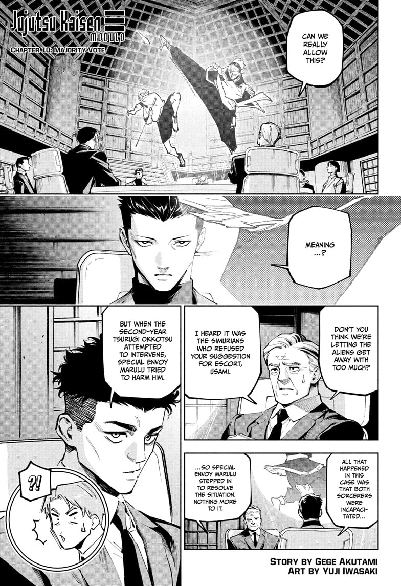 Read Jujutsu Kaisen Modulo Manga Online
