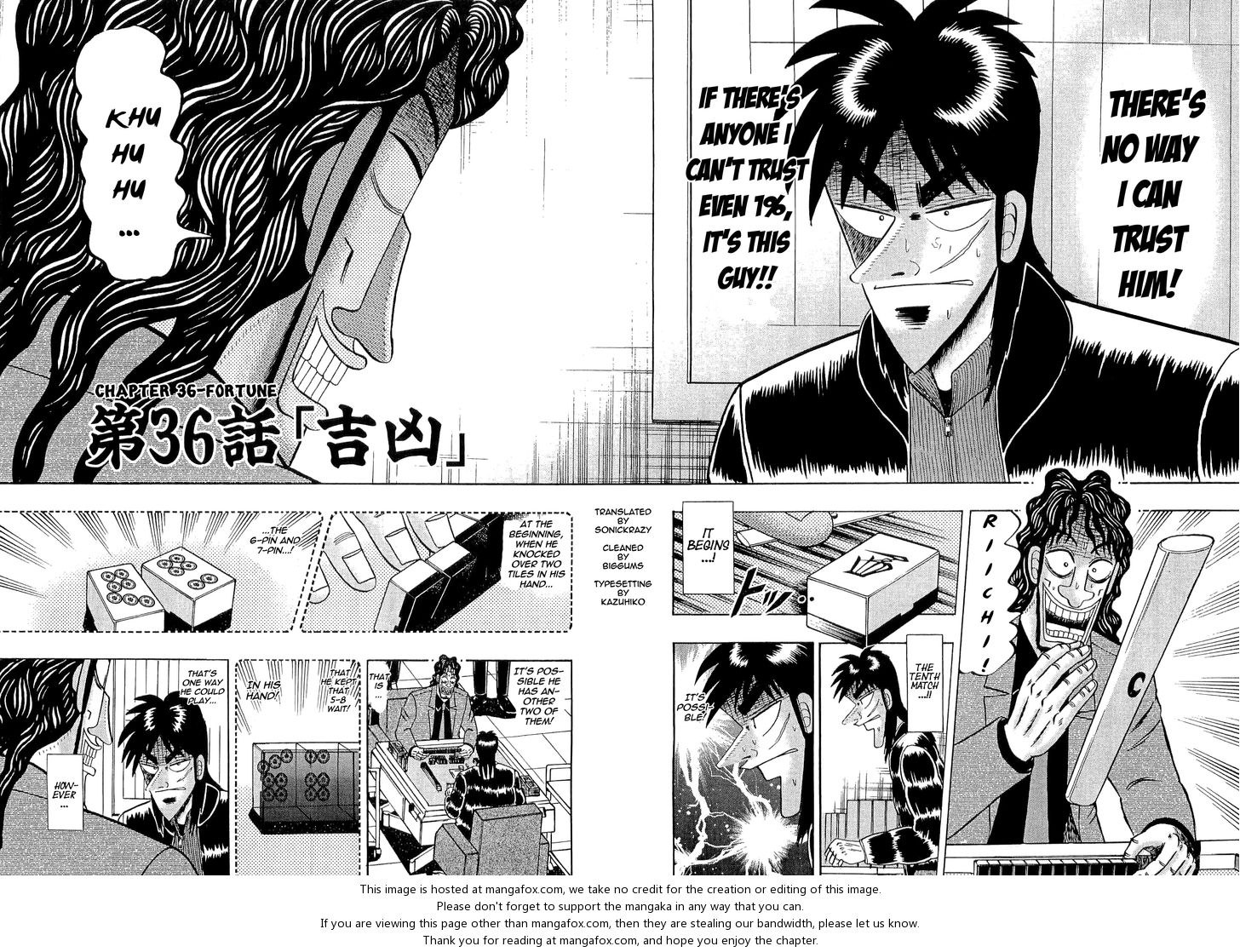 Read Kaiji Manga Online