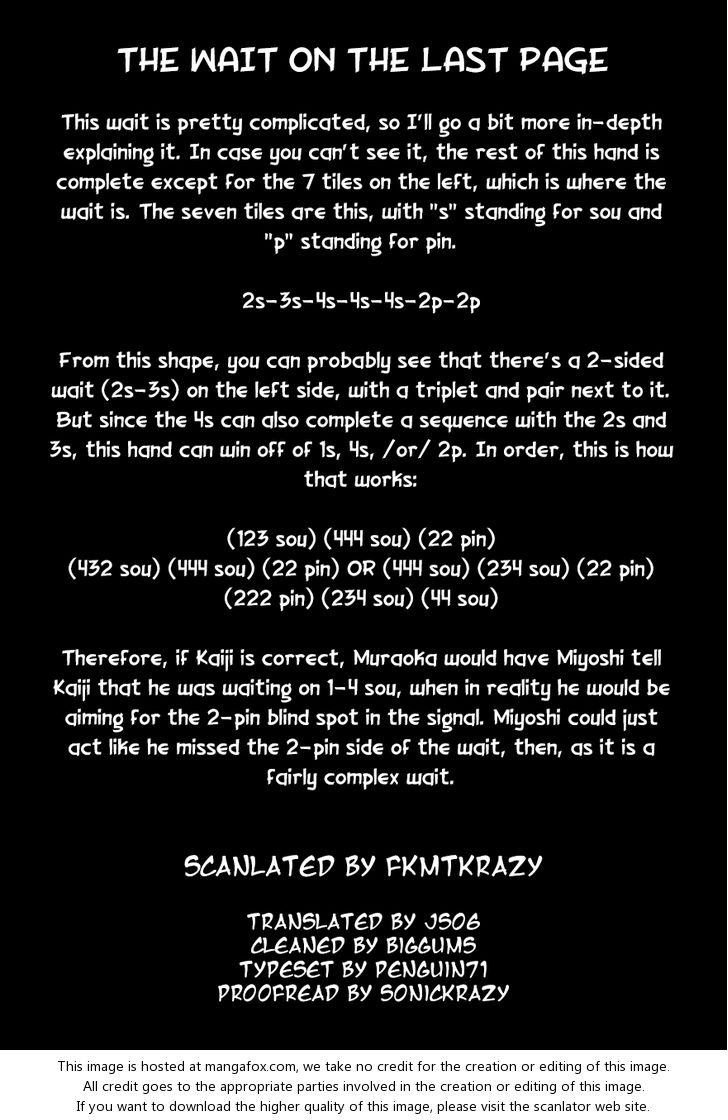 Read Kaiji Manga Online