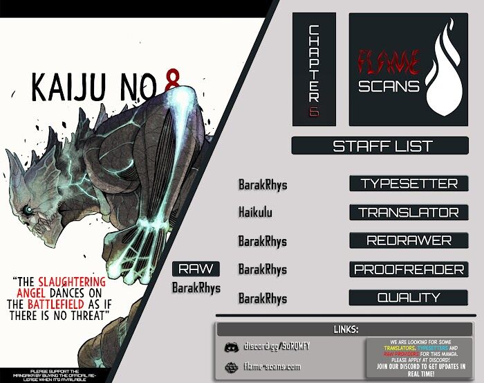 Read Kaiju No. 8 Manga Online