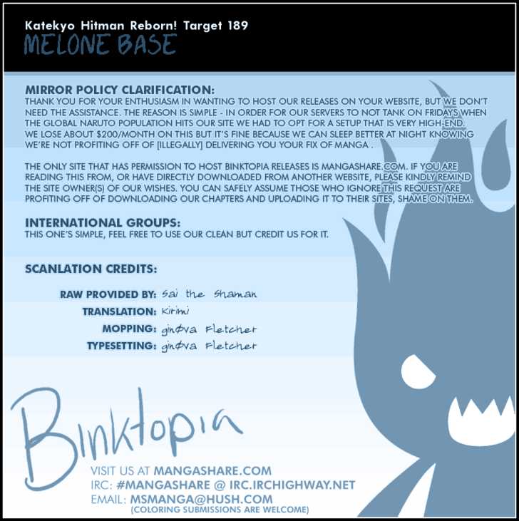 Read Kateikyoushi Hitman Reborn! Manga Online