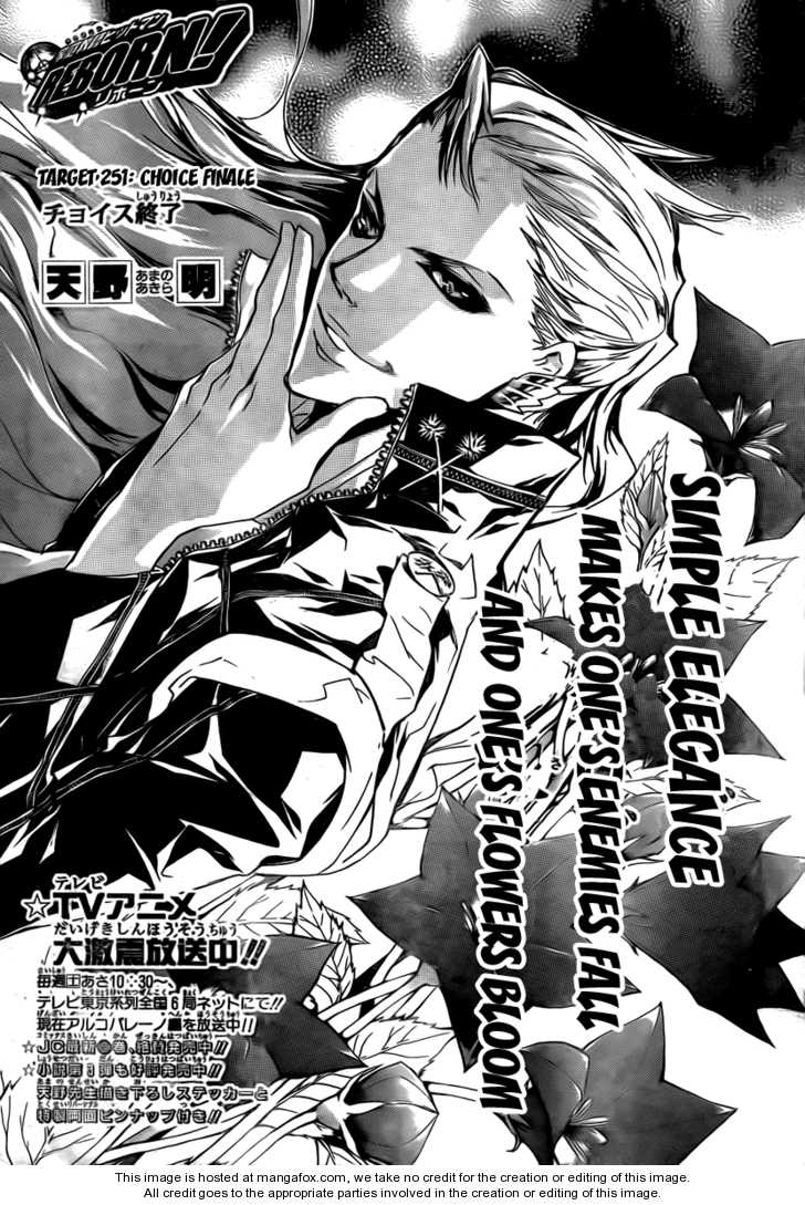 Read Kateikyoushi Hitman Reborn! Manga Online