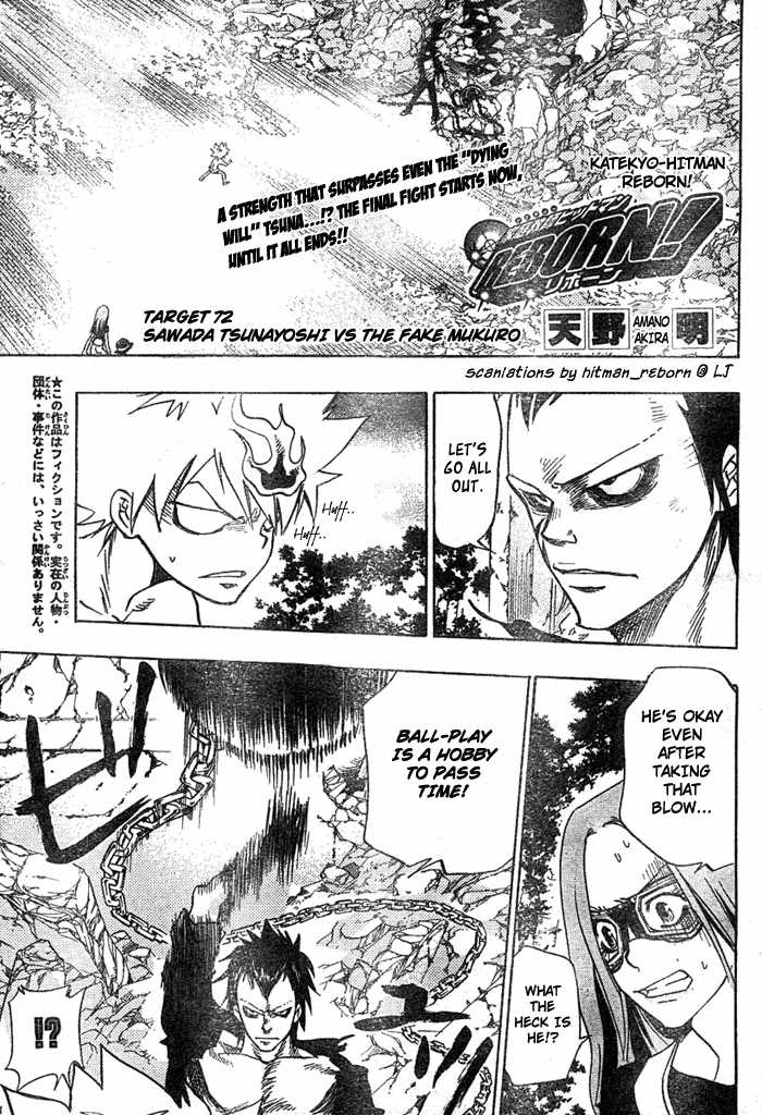 Read Kateikyoushi Hitman Reborn! Manga Online