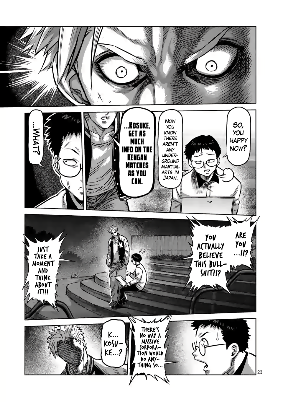 Read Kengan Omega Manga Online