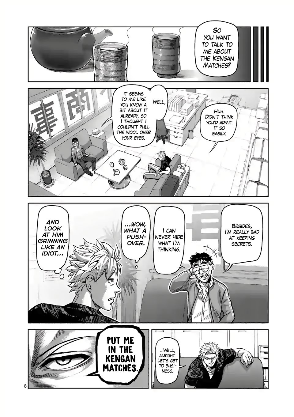 Read Kengan Omega Manga Online