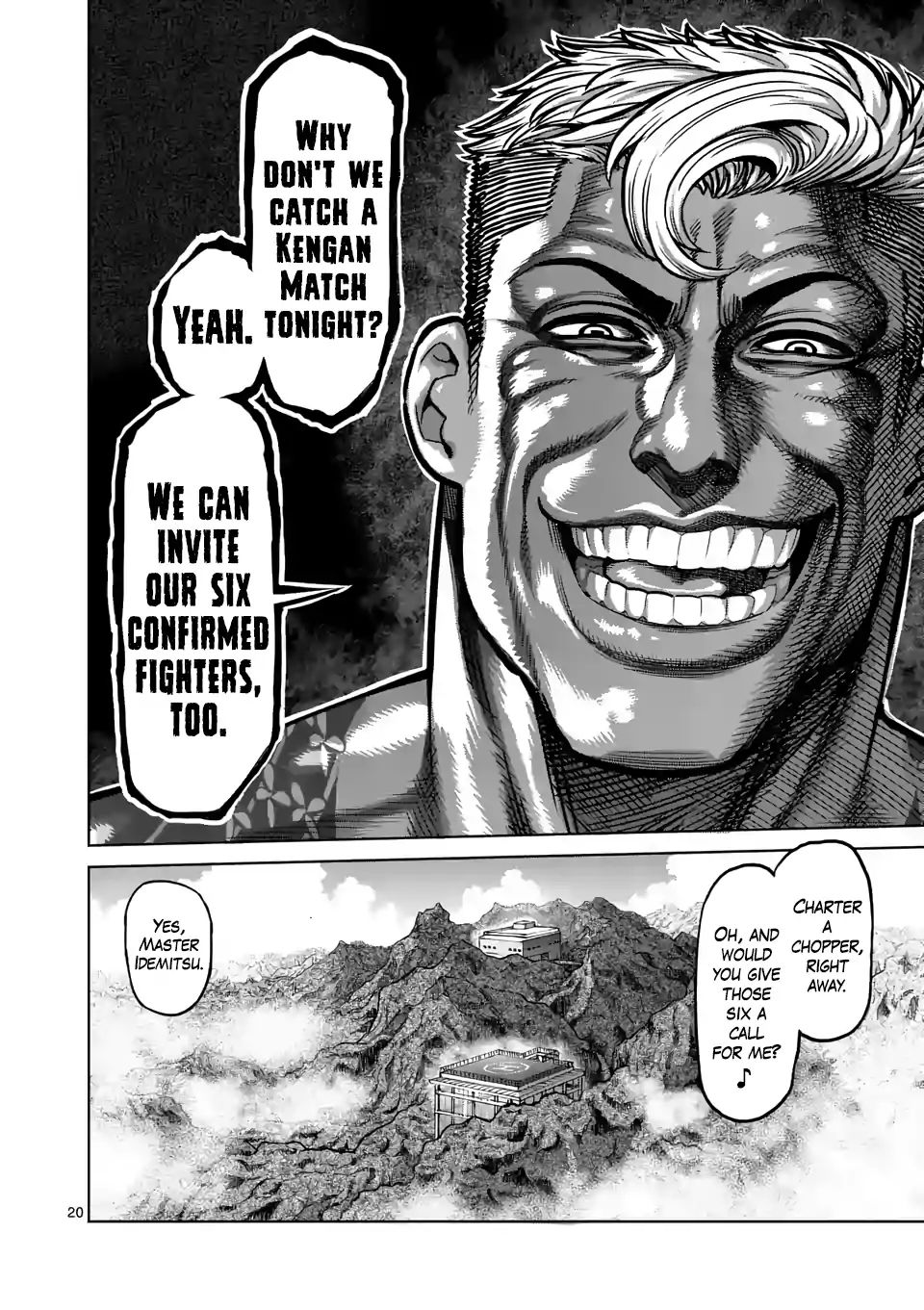 Read Kengan Omega Manga Online