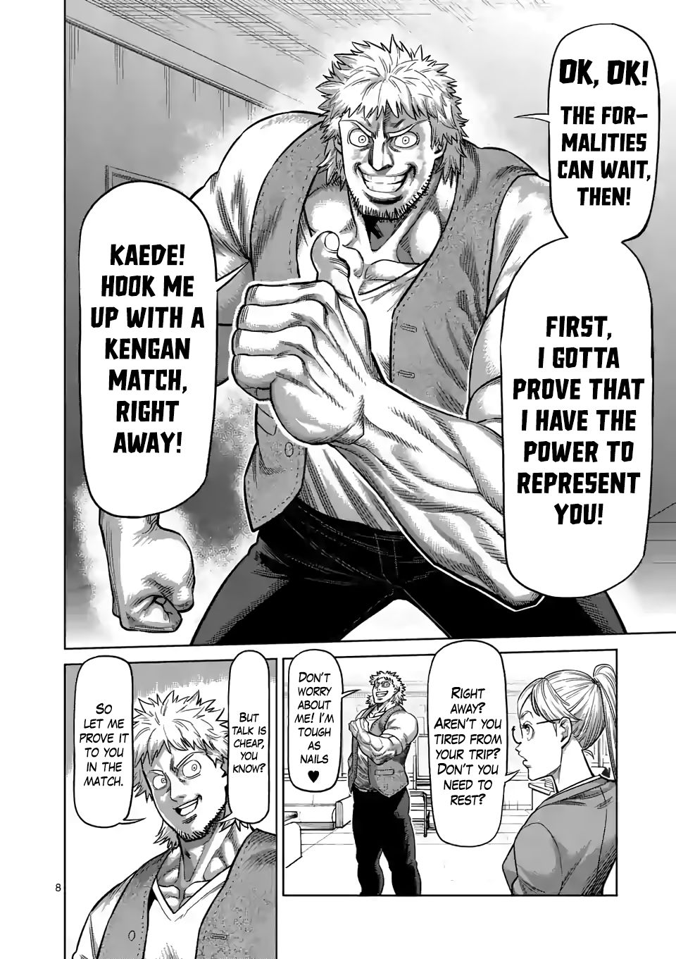 Read Kengan Omega Manga Online