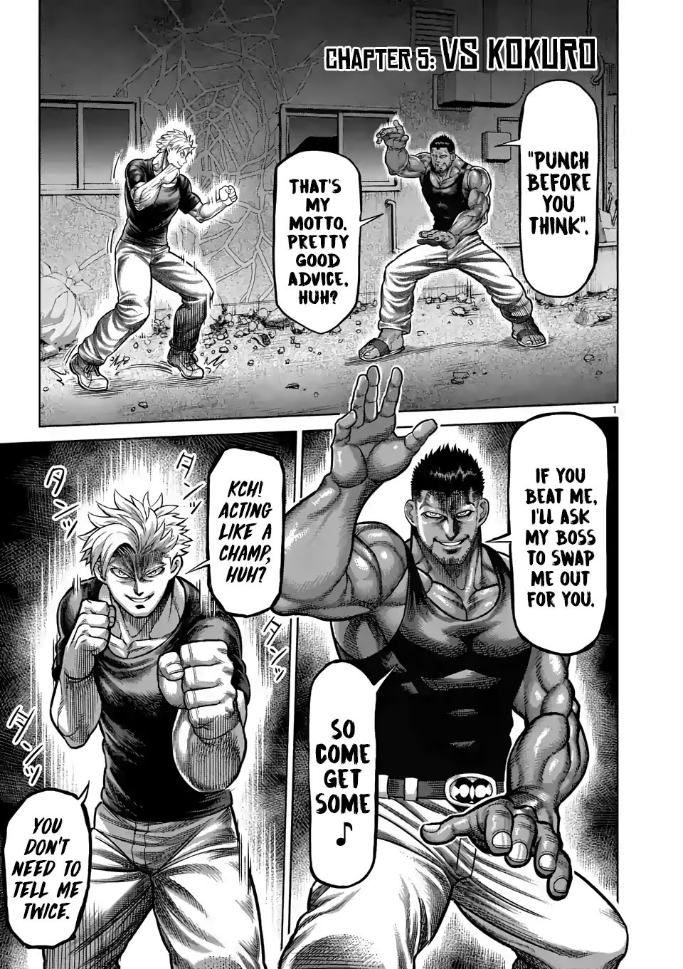 Read Kengan Omega Manga Online