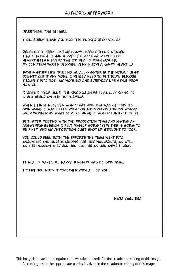 Read Kingdom Manga Online