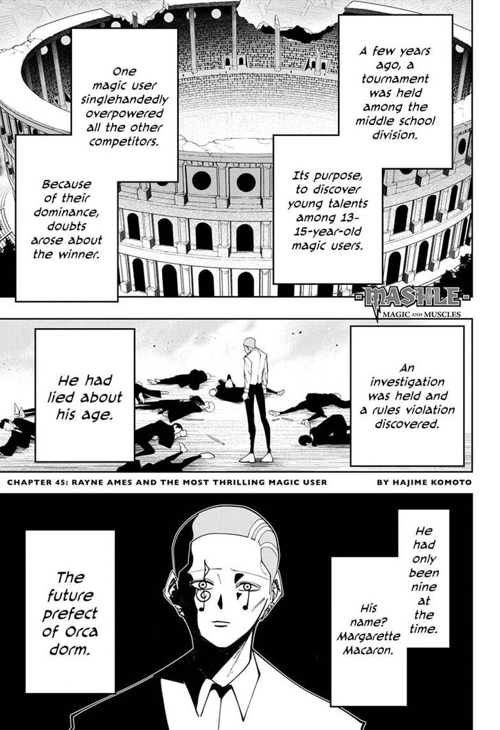Read MASHLE Manga Online