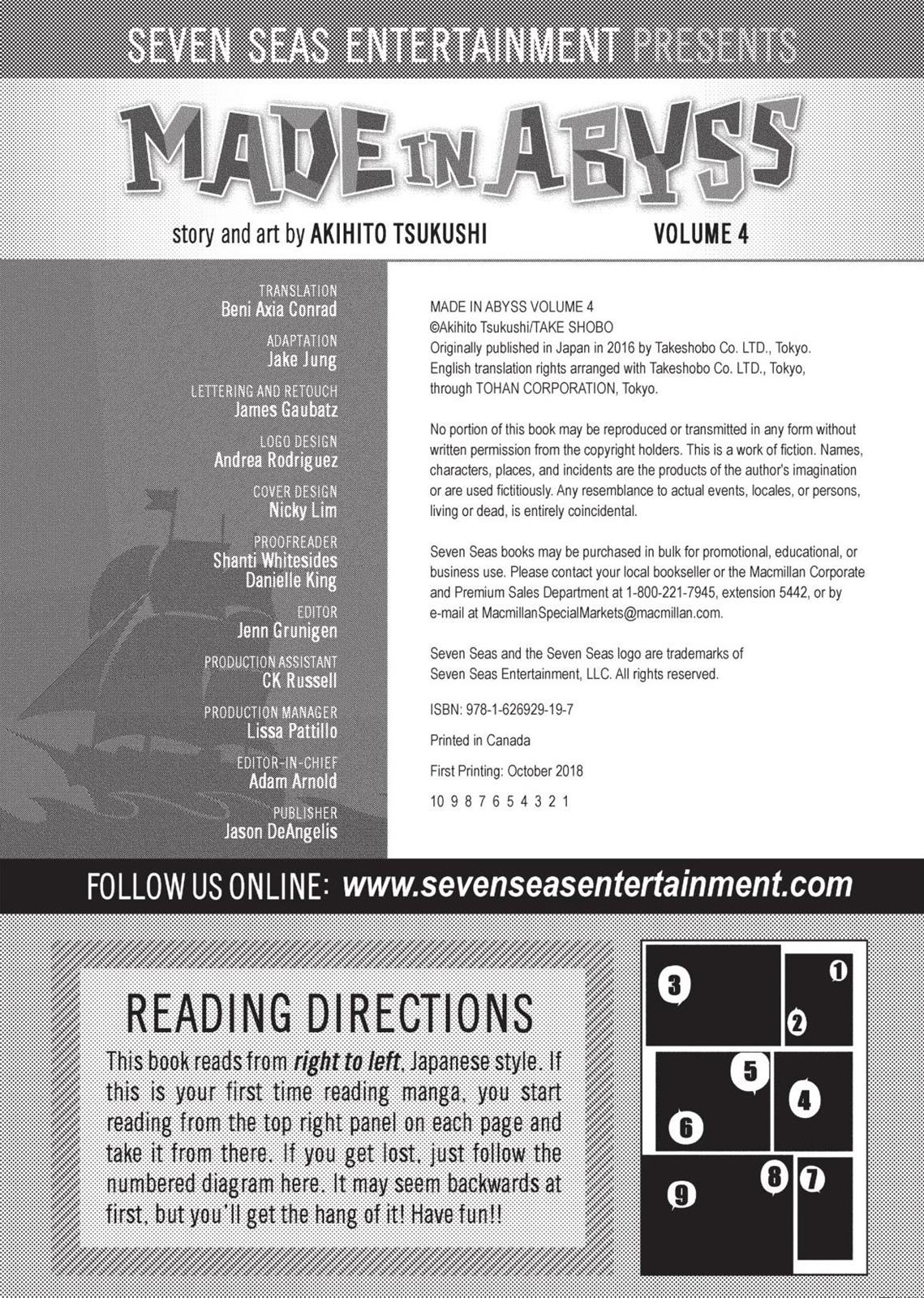 Read Made in Abyss Manga Online